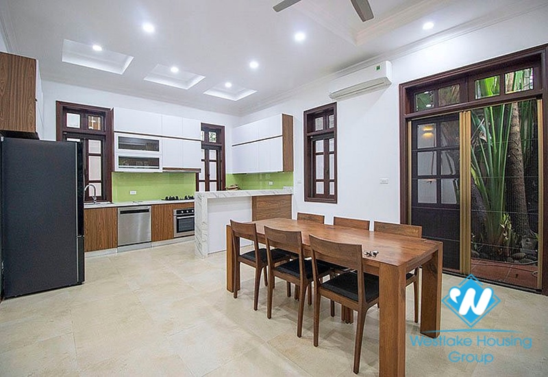 Fully furnished five bedroom villa for rent in Ciputra Hanoi